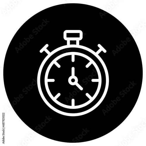 Stop watch Vector Icon Design Illustration