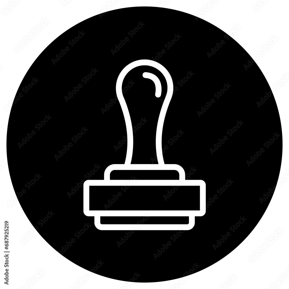Stamp Vector Icon Design Illustration Stamp Vector Icon Design Illustration