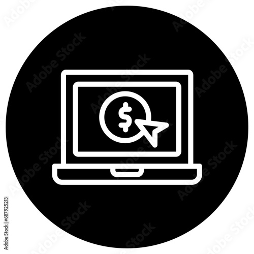 Pay per click Vector Icon Design Illustration