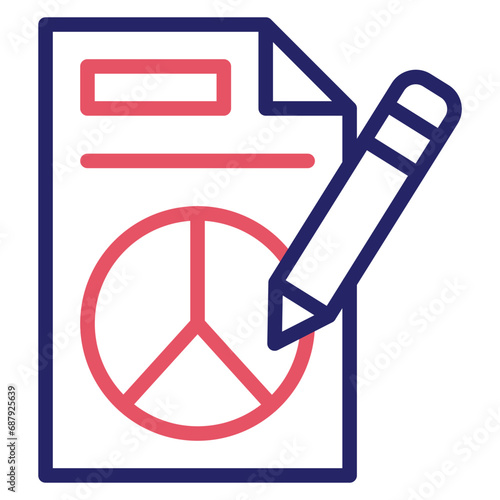 Peace Treaty Icon
