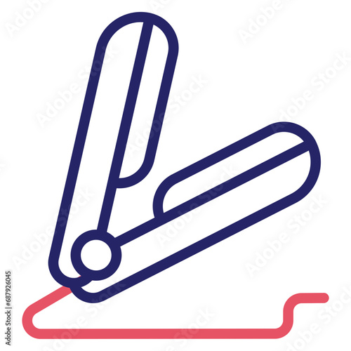 Hair Iron Icon