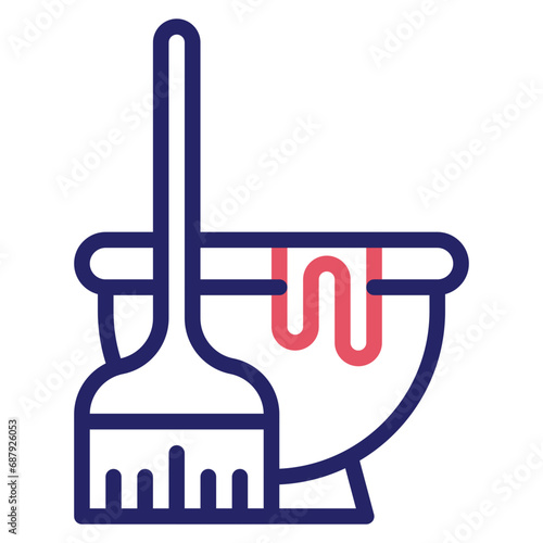 Hair Dye Brush Icon
