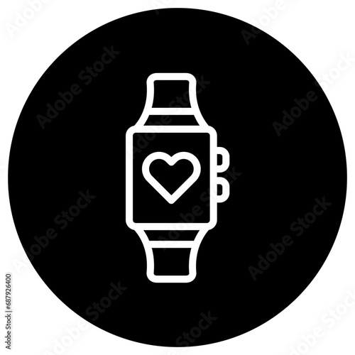 Smart watch Vector Icon Design Illustration