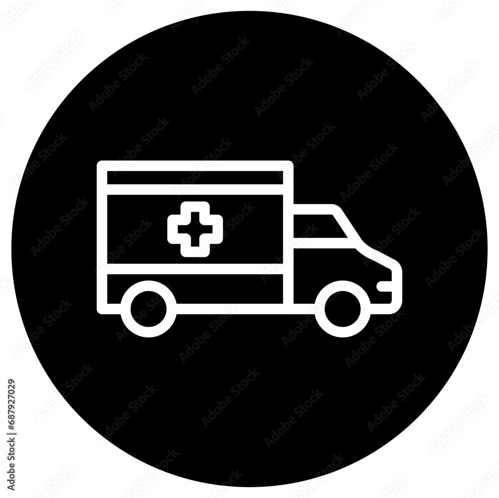 Ambulance Vector Icon Design Illustration Ambulance Vector Icon Design Illustration