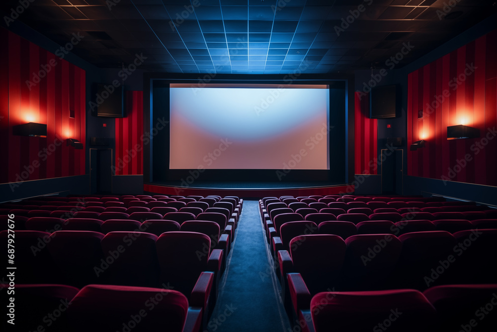 the screen in the cinema the screen in the cinema