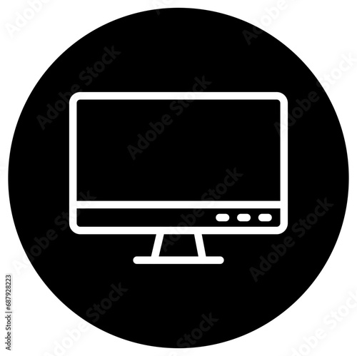 Computer Vector Icon Design Illustration