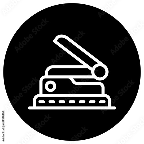 Hole Puncher Vector Icon Design Illustration