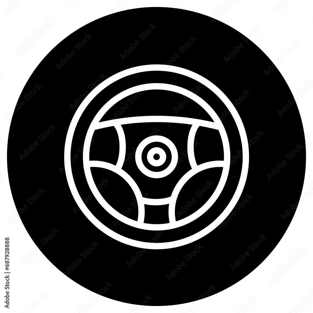 Steering wheel Vector Icon Design Illustration Steering wheel Vector Icon Design Illustration