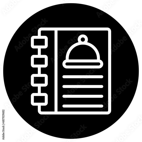 Cookbook Vector Icon Design Illustration