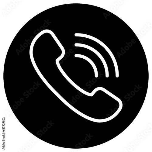 Contacting Vector Icon Design Illustration