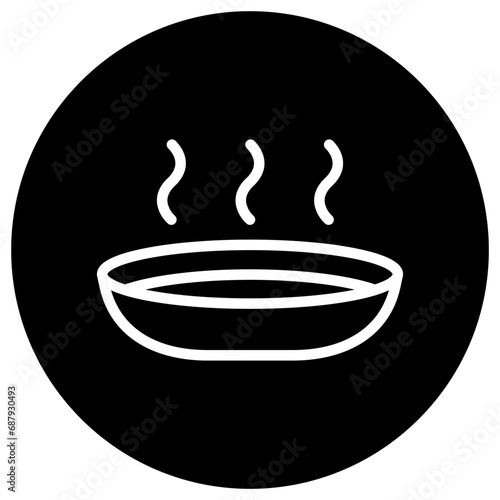 Plate Vector Icon Design Illustration