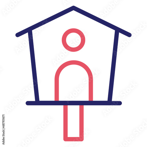 Bird House Icon