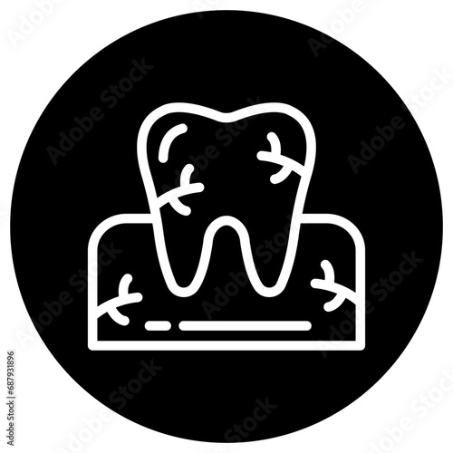 Toothache Vector Icon Design Illustration