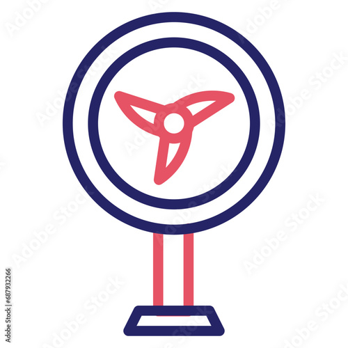 Stand Fan Icon