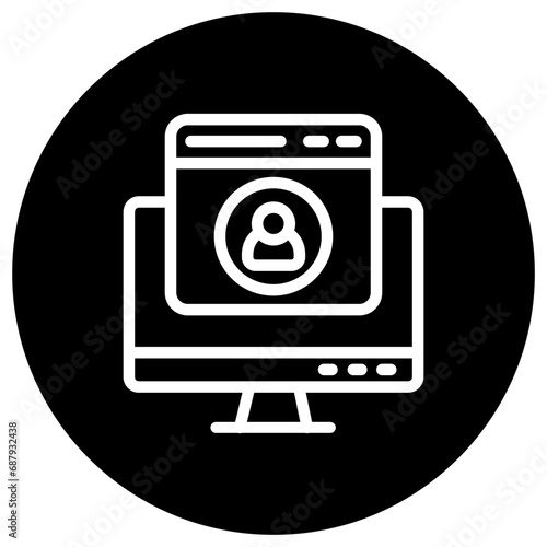 User Vector Icon Design Illustration