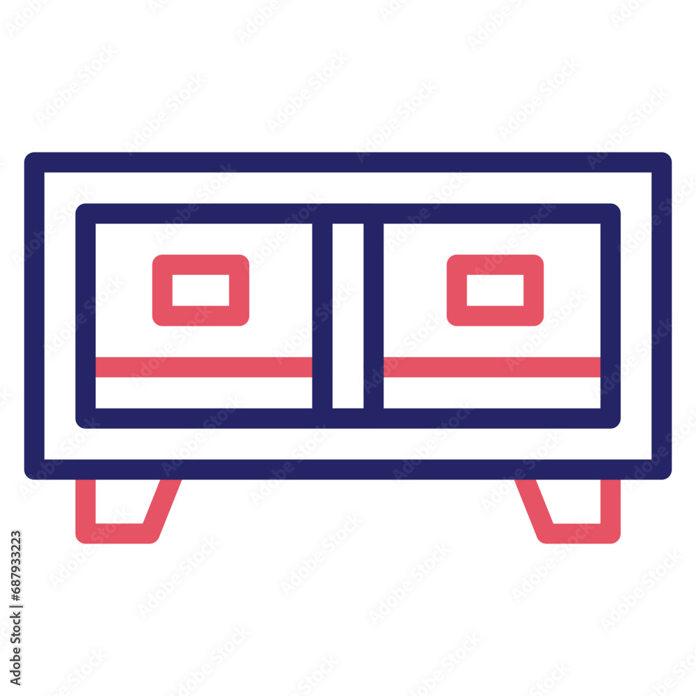 TV Stand Icon TV Stand Icon