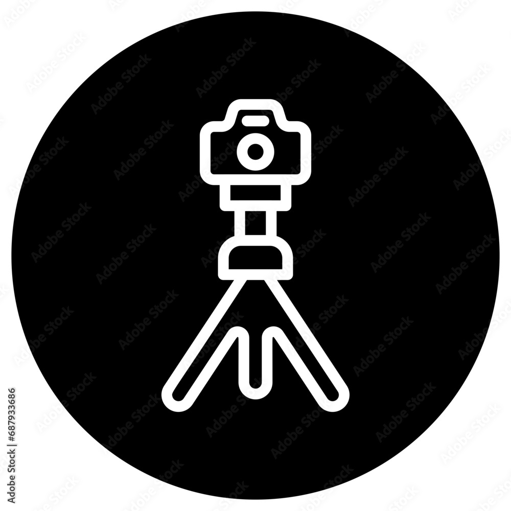 Tripod stand Vector Icon Design Illustration Tripod stand Vector Icon Design Illustration