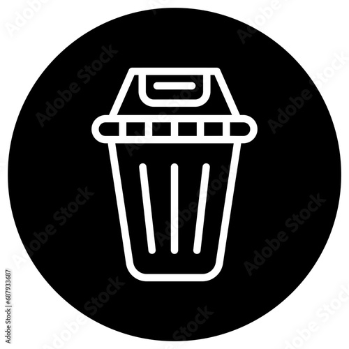 Trash Vector Icon Design Illustration