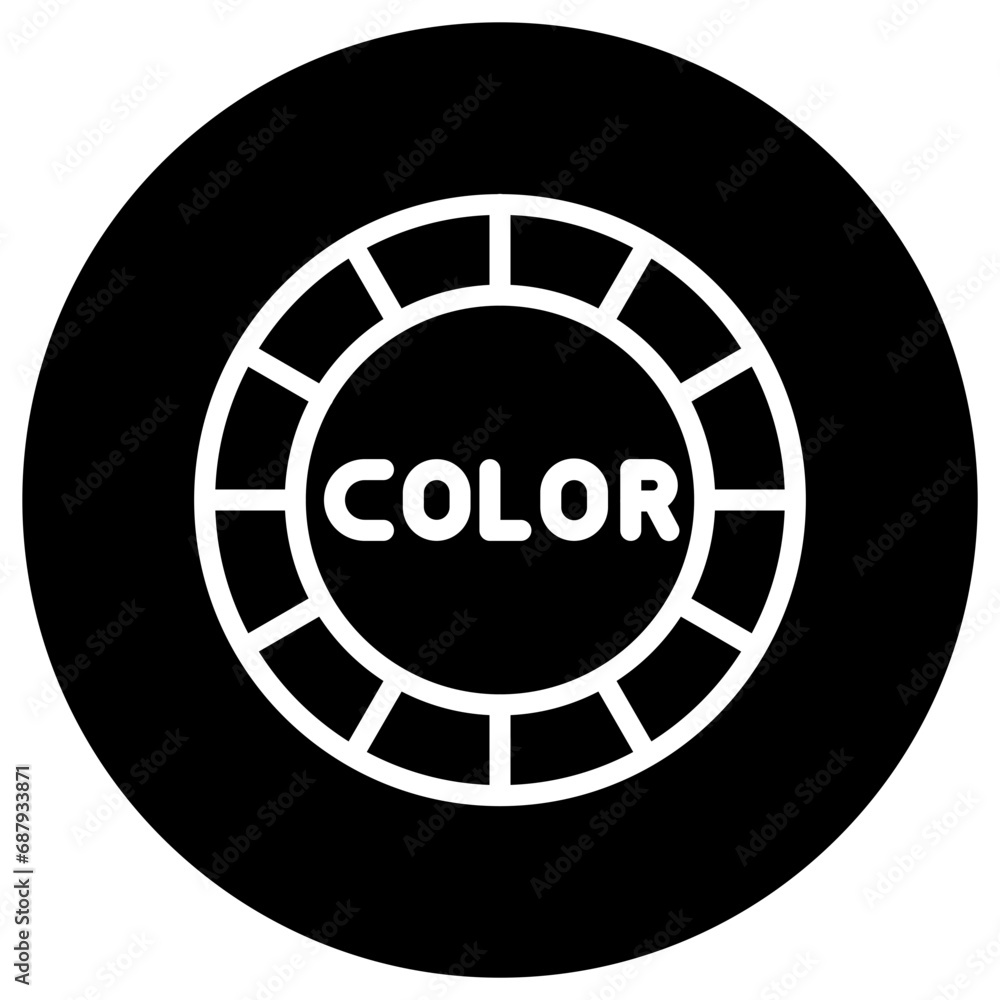 Fototapeta premium Color Vector Icon Design Illustration