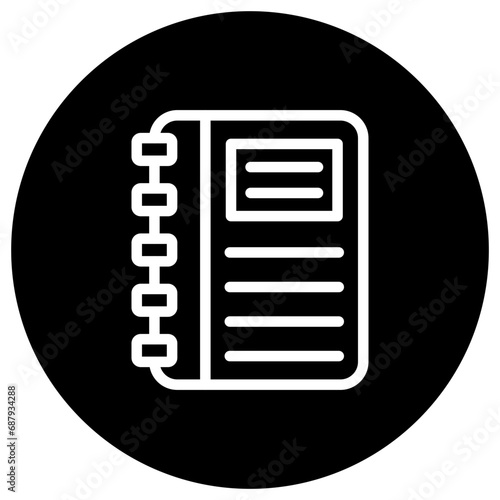 Planner Vector Icon Design Illustration