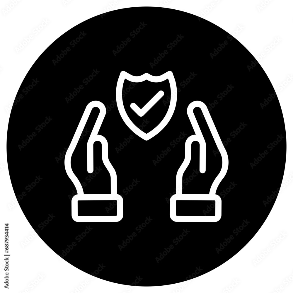 Protection Vector Icon Design Illustration Protection Vector Icon Design Illustration