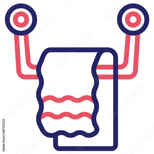Bath Towel Icon