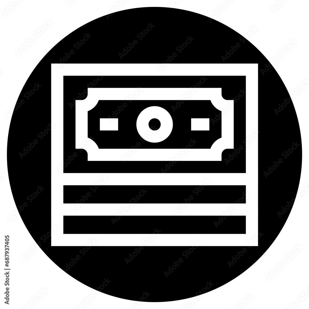 Cash Vector Icon Design Illustration Cash Vector Icon Design Illustration