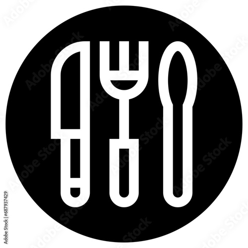 Cutlery Vector Icon Design Illustration