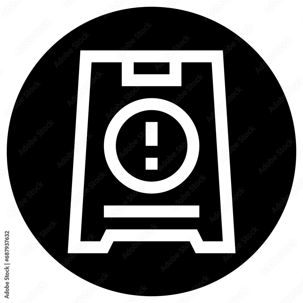 Caution sign Vector Icon Design Illustration Caution sign Vector Icon Design Illustration