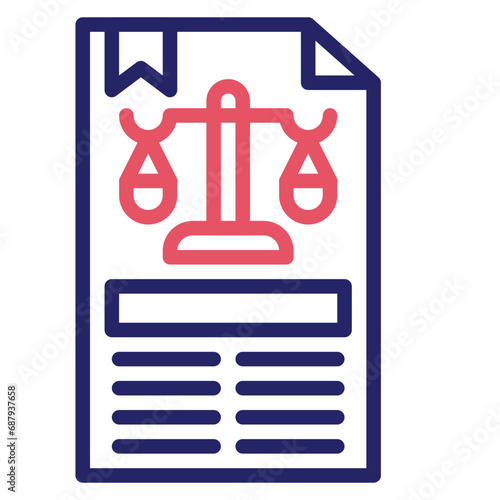 Legal Documents Icon
