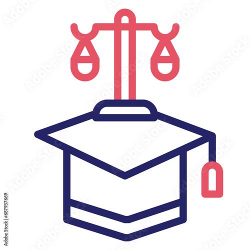 Lawyer Hat Icon