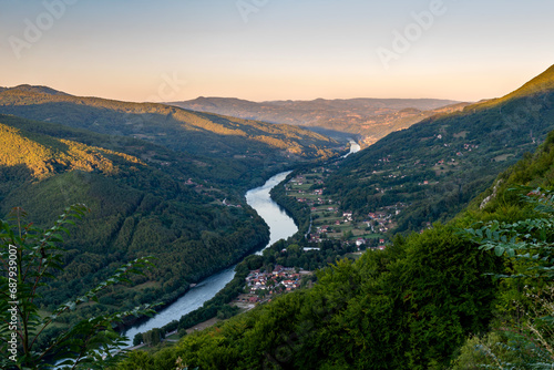 Viewpoint on the river Drina