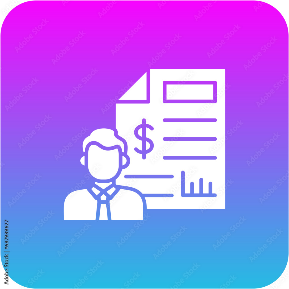 Business Analyst Icon Business Analyst Icon