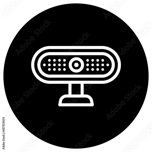Webcam Vector Icon Design Illustration