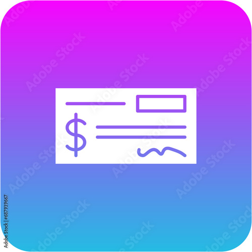 Cheque Icon