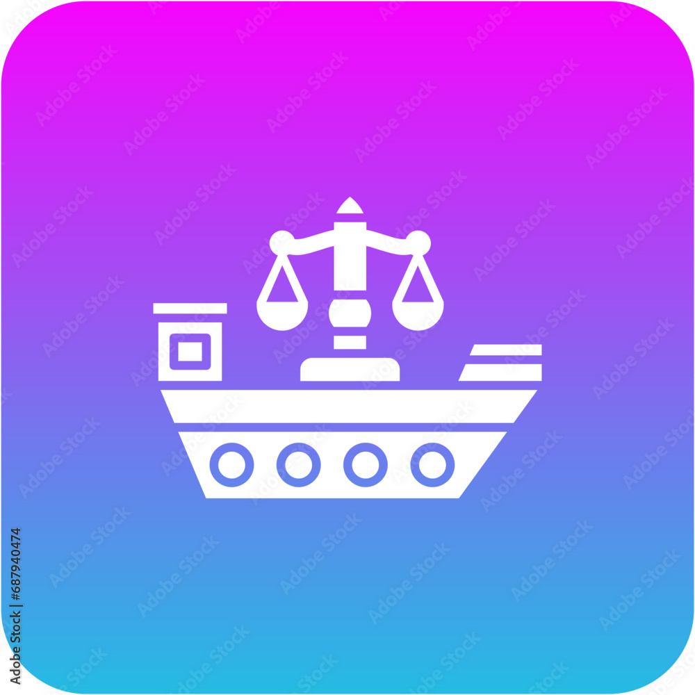 Maritime Laws Icon Maritime Laws Icon