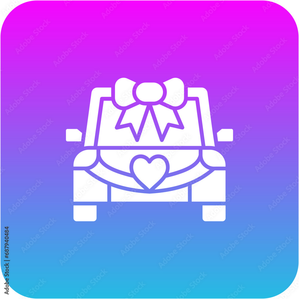 Fototapeta premium Car Icon