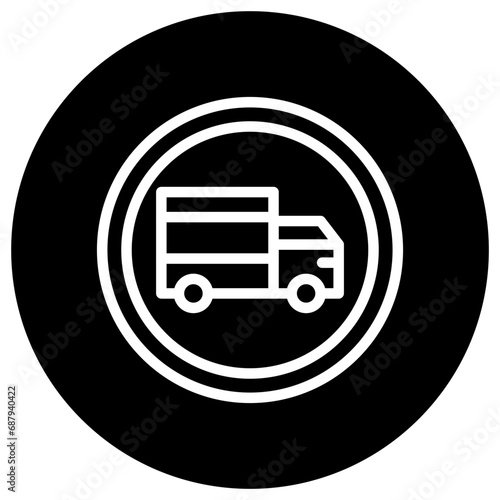 Truck Vector Icon Design Illustration