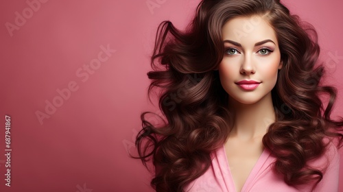 Fashionable Brunette Woman Long Hair Wearing, HD, Background Wallpaper, Desktop Wallpaper