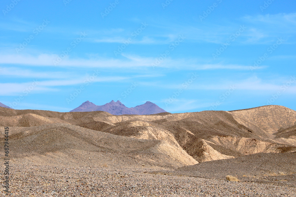 Beautiful picturesque mountains in the desert in America. Beautiful picturesque mountains in the desert in America.