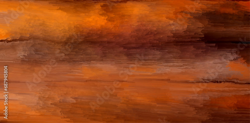 Grunge rusty orange brown abstract background
