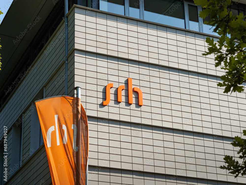 DRESDEN, GERMANY - 28. May 2023: SRH Hochschule (University of Applied ...