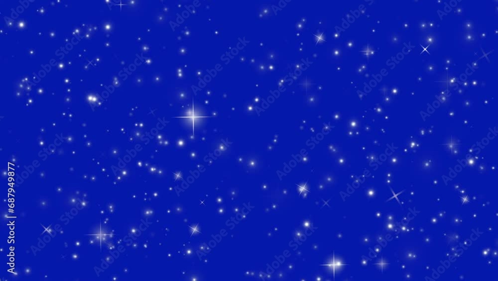 Blue background with stars Blue background with stars