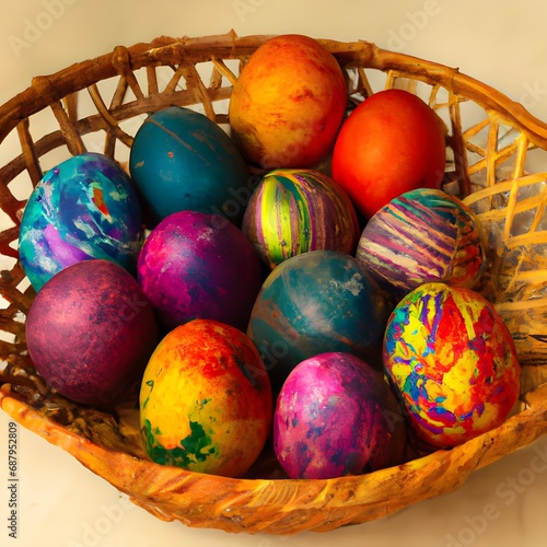  colourful easter eggs flowers decoration transparent backgroundcolourful easter eggs flowers decoration transparent background photo