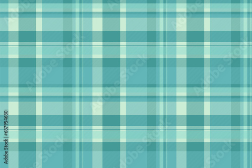 Background texture fabric of seamless tartan textile with a vector plaid check pattern.