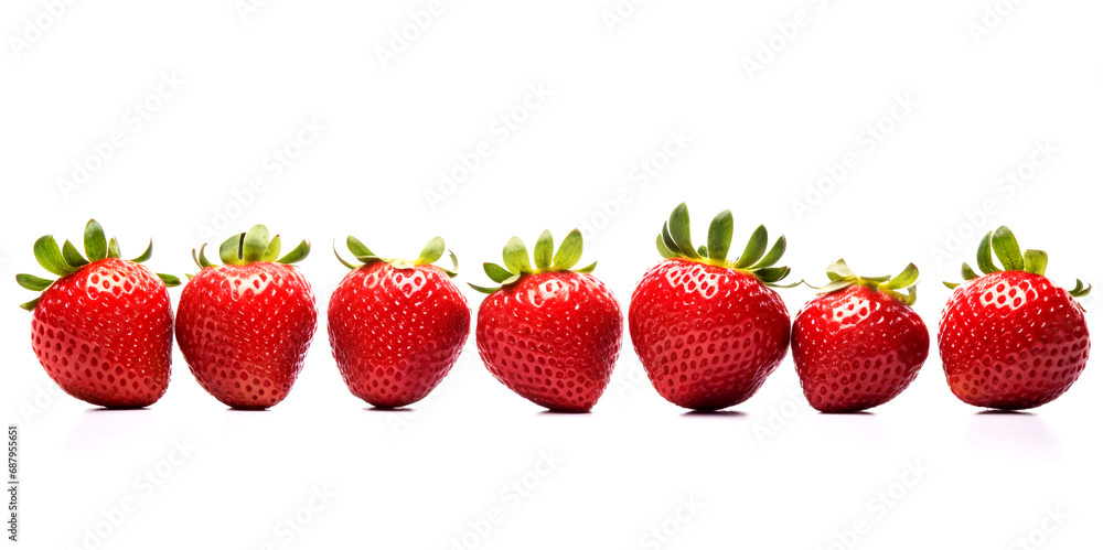 Fresh strawberries, healthy food concept Arrange a beautiful top view with space on a white pastel background. Fresh strawberries, healthy food concept Arrange a beautiful top view with space on a white pastel background.