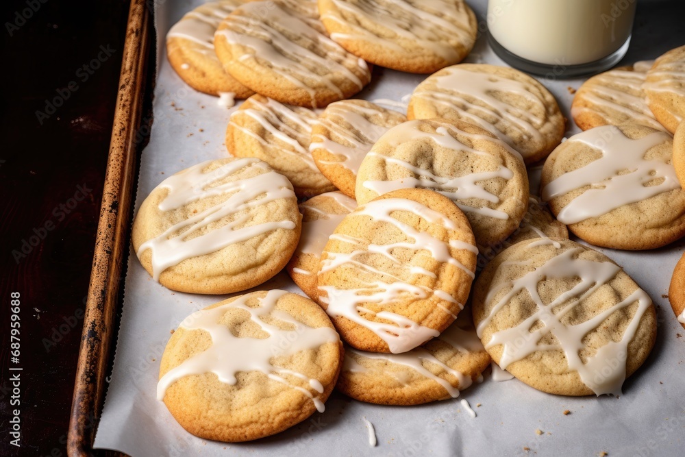 cookies on a wooden table cookies on a wooden table