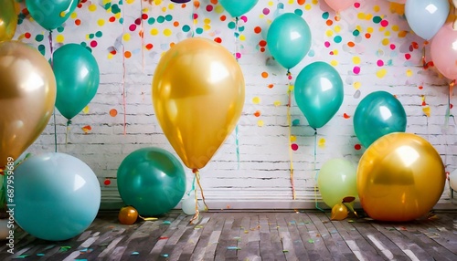 balloon party background