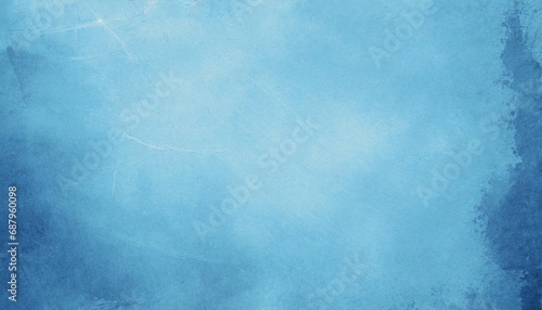 light blue background paper texture grunge design with faded scratched grungy pattern in old distressed vintage template for website or presentations photo