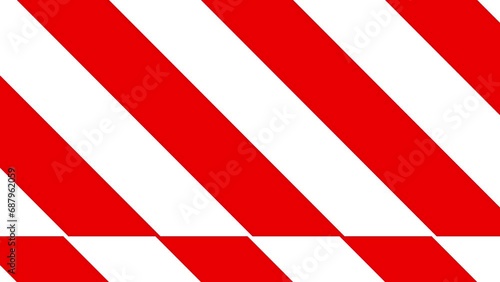 Candy cane striped pattern. Seamless Christmas red background. Peppermint wrapping texture. Set cute caramel package prints. Xmas holiday diagonal lines. photo